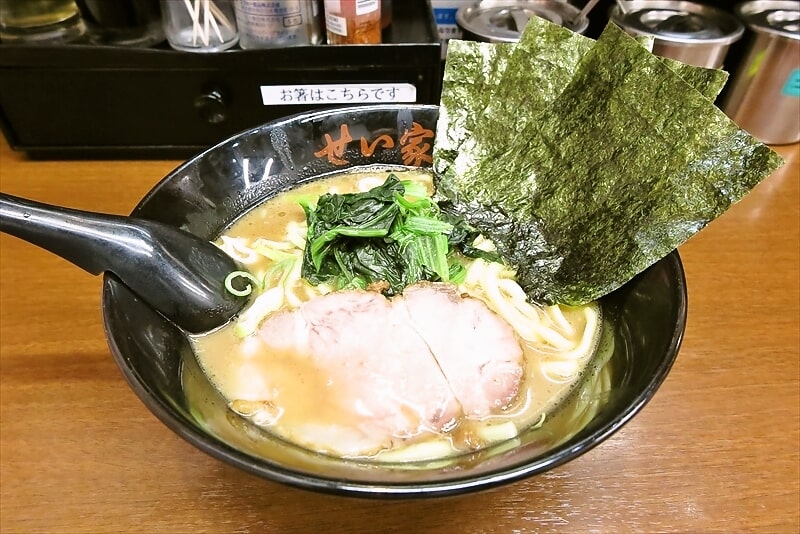 2025年町田駅『ラーメン せい家 町田店』ラーメン並2