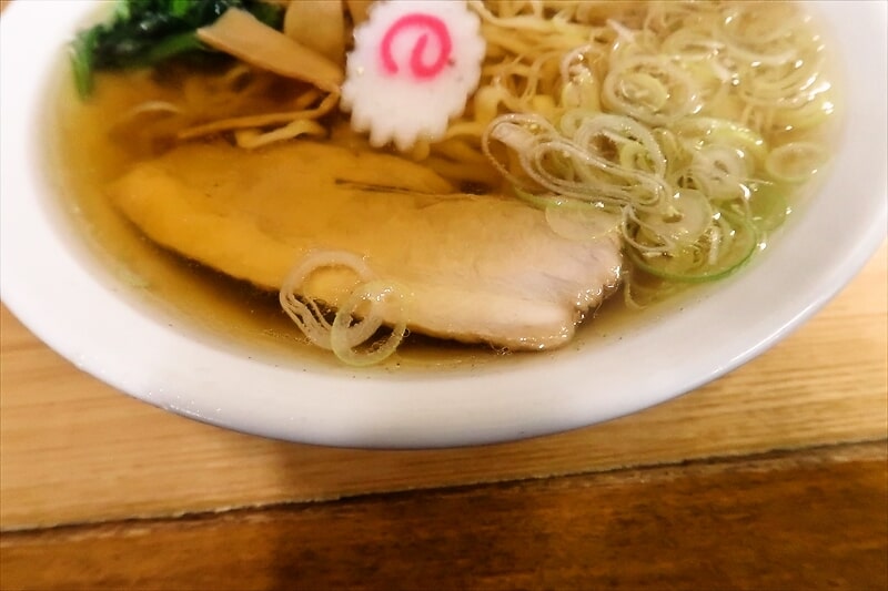 佐野市『手打ちらーめん しまだや』手打ち醤油ラーメン2