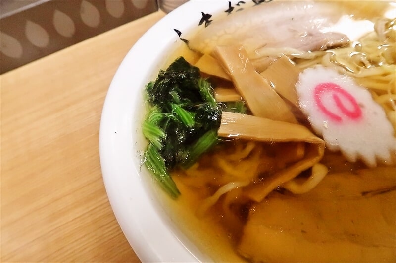 佐野市『手打ちらーめん しまだや』手打ち醤油ラーメン4