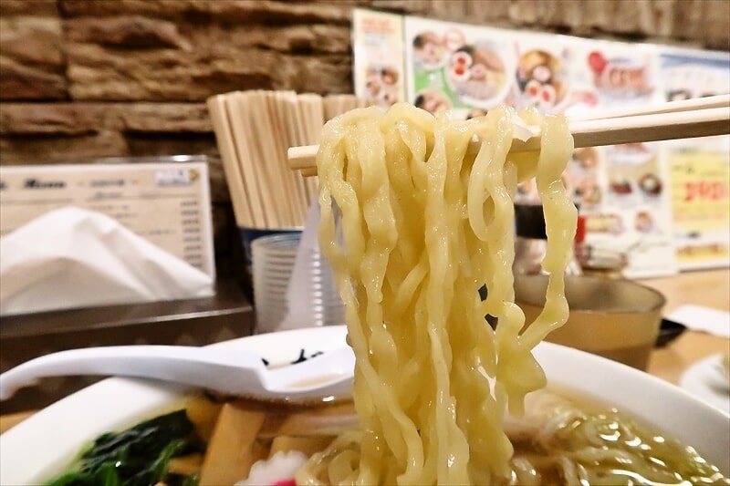 佐野市『手打ちらーめん しまだや』手打ち醤油ラーメン8