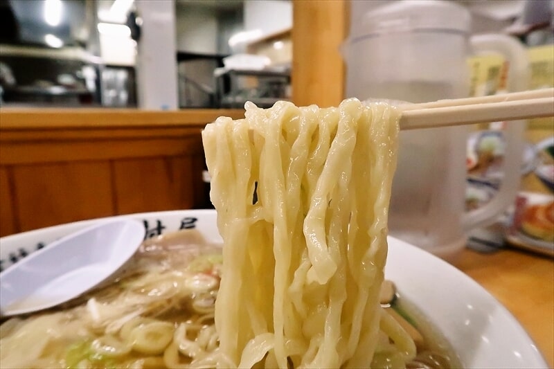 『佐野青竹手打ちラーメン 田村屋』ワンタンメン9