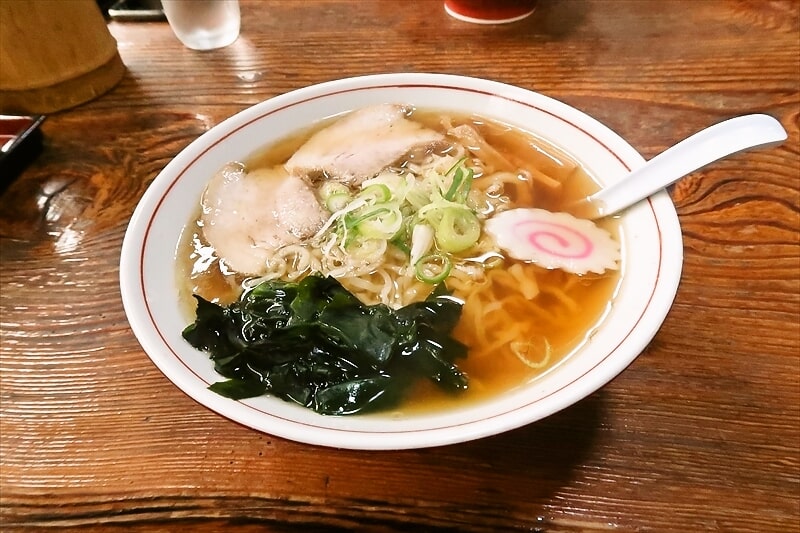 佐野市『青竹手打ちラーメン 佐野やつや』佐野ラーメン1