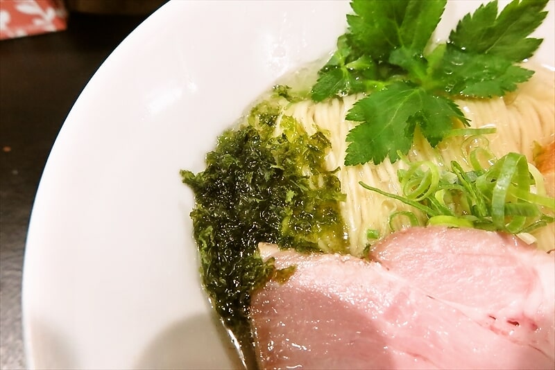 相模原市横山『麺屋∞エイト』塩ラーメン4
