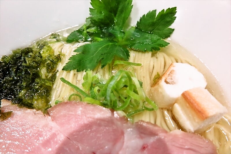 相模原市横山『麺屋∞エイト』塩ラーメン7