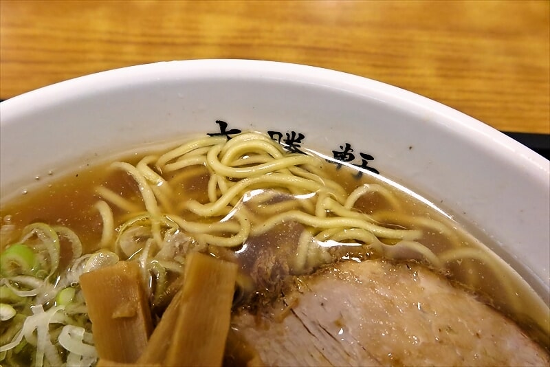 2025年 相模原市『淵野辺 大勝軒』ラーメン普通盛りネギ多め7