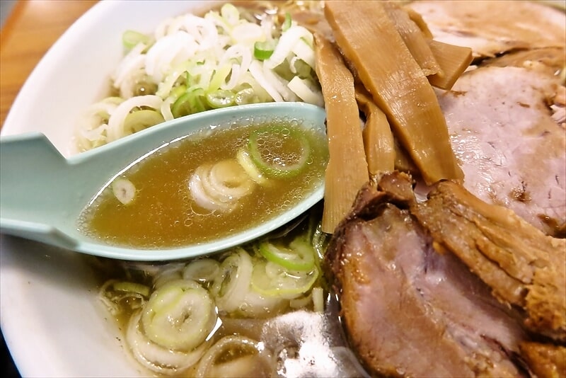 2025年 相模原市『淵野辺 大勝軒』ラーメン普通盛りネギ多め8