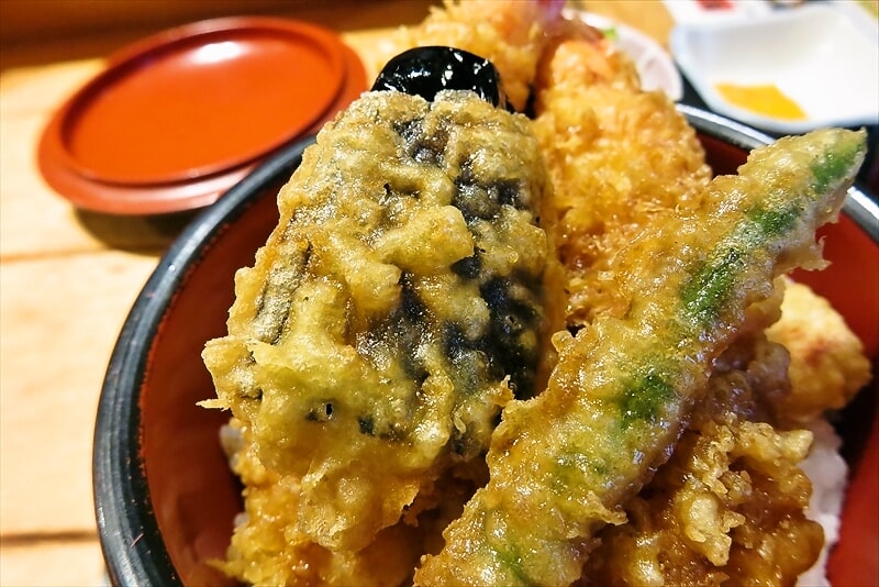 相模原市『割烹ふく佐屋』大海老天丼11