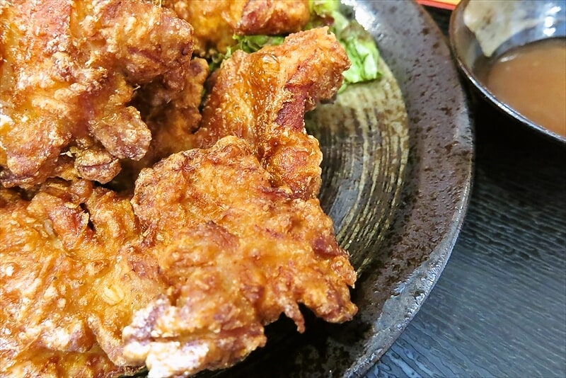 相模原市淵野辺『唐揚げ食べ放題 神田屋』唐揚げ定食大9