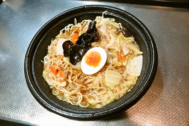 2025年『ローソン』1/2日分の野菜が摂れるあんかけ焼そば6