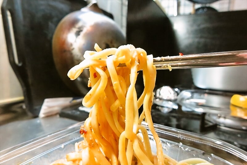2025年『ローソン 国産小麦粉使用 冷し汁なし担々麺』14