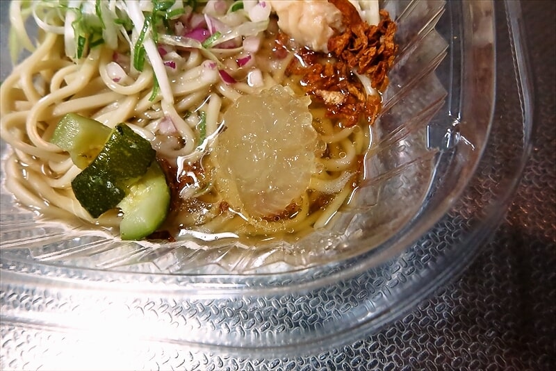 『ローソン』麺屋 一燈 監修 二ボコン（塩）冷やしラーメン11