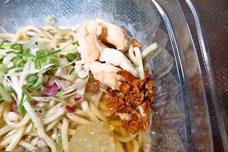 『ローソン』麺屋 一燈 監修 二ボコン（塩）冷やしラーメン10