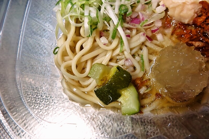 『ローソン』麺屋 一燈 監修 二ボコン（塩）冷やしラーメン13
