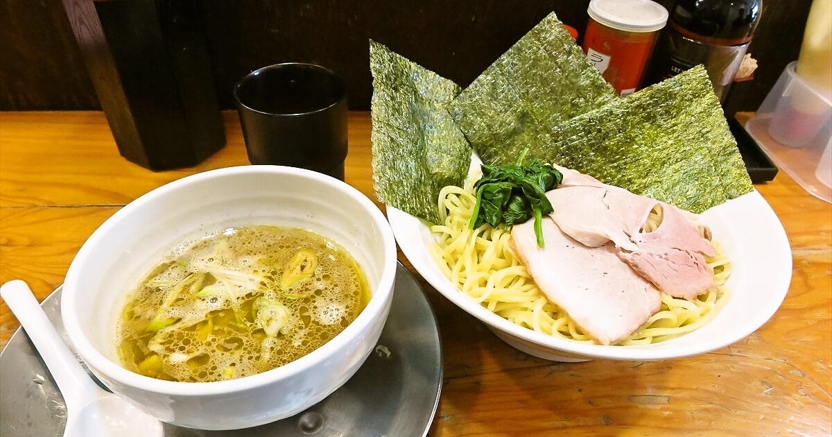 相模原市『家系ラーメン 六郷家』つけ麺（1.5玉）サムネイル