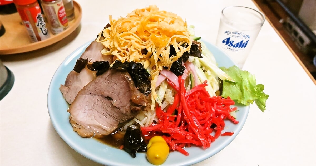 相模原市『中華料理 大勝軒』冷しチャーシューメンサムネイル