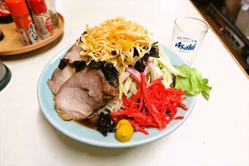 相模原市『中華料理 大勝軒』冷しチャーシューメン1