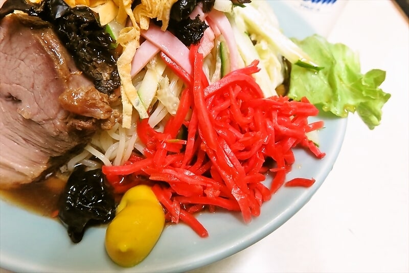 相模原市『中華料理 大勝軒』冷しチャーシューメン3