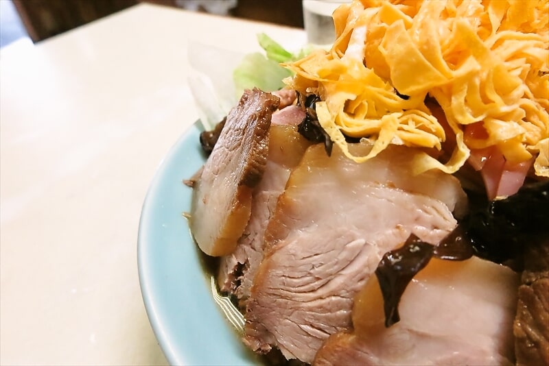 相模原市『中華料理 大勝軒』冷しチャーシューメン8