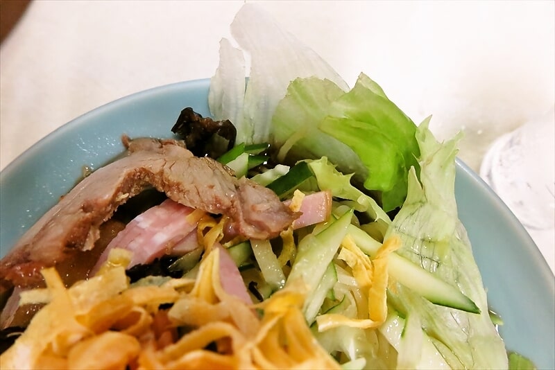 相模原市『中華料理 大勝軒』冷しチャーシューメン7