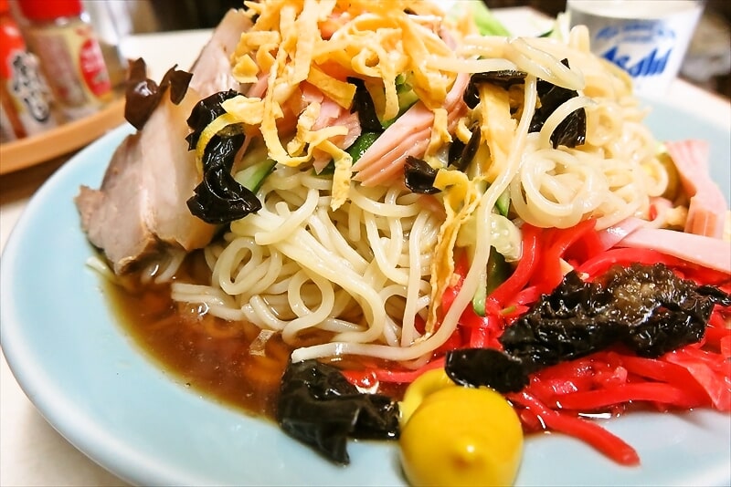 相模原市『中華料理 大勝軒』冷しチャーシューメン10