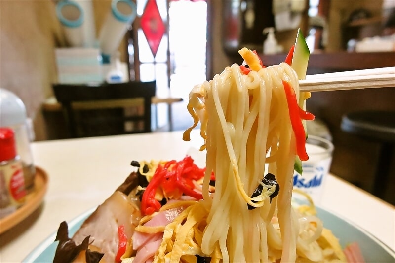 相模原市『中華料理 大勝軒』冷しチャーシューメン9