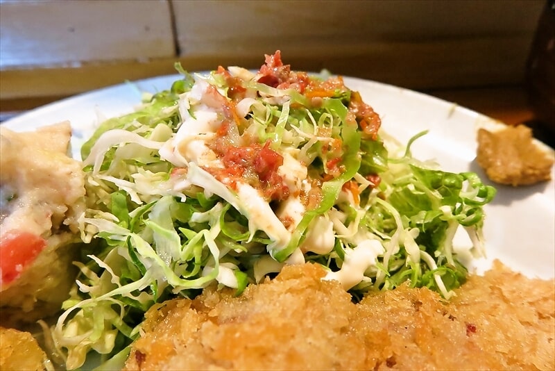 町田駅『居酒屋 田むら』アジフライ定食&アジのなめろう4