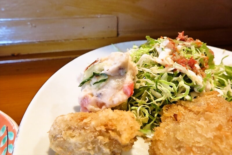 町田駅『居酒屋 田むら』アジフライ定食&アジのなめろう5