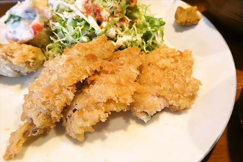 町田駅『居酒屋 田むら』アジフライ定食&アジのなめろう8