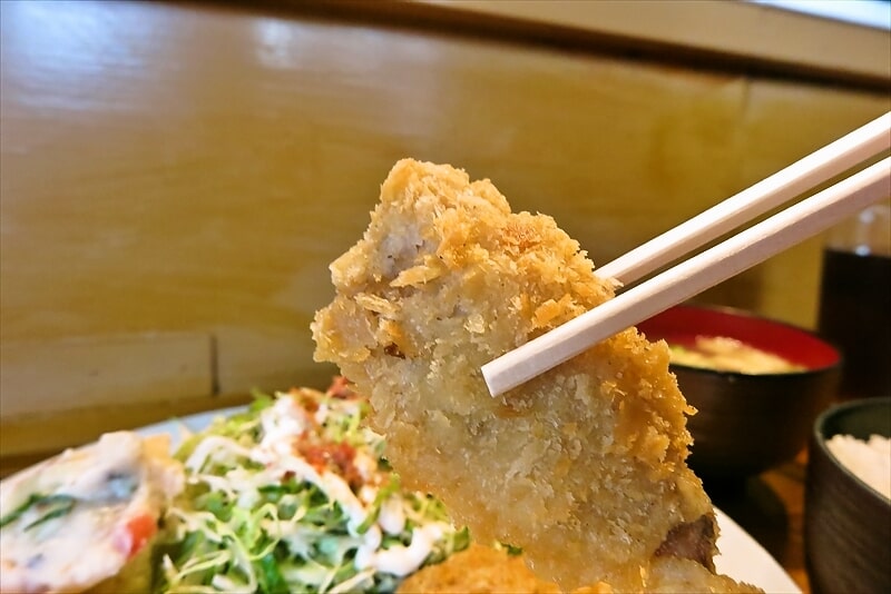 町田駅『居酒屋 田むら』アジフライ定食&アジのなめろう11