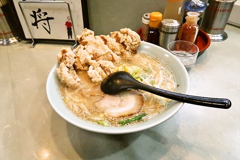長野県松本駅『信州食堂 若大将』山賊味噌ラーメン大盛り1