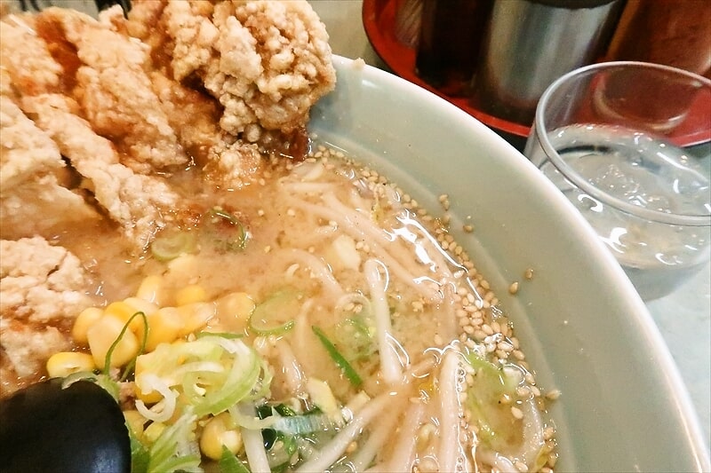 長野県松本駅『信州食堂 若大将』山賊味噌ラーメン大盛り6