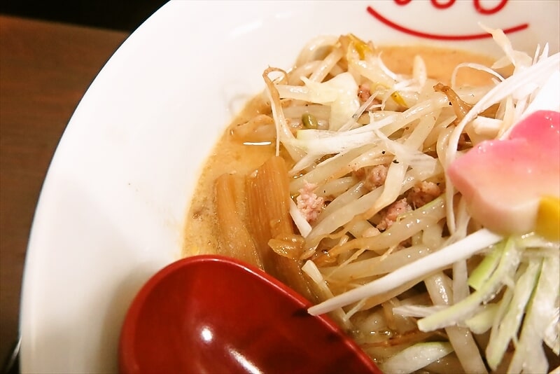 町田市成瀬駅『RA-MEN 3SO.（スリーエスオー）』3SOラーメン（味噌）6
