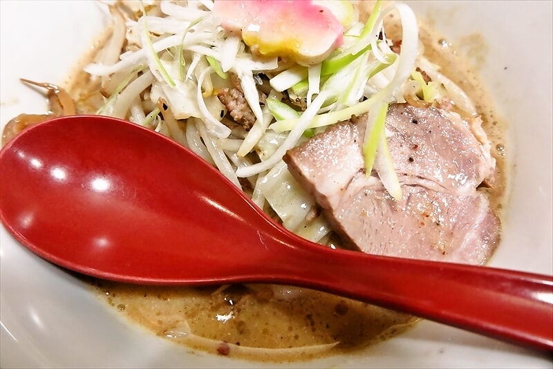 町田市成瀬駅『RA-MEN 3SO.（スリーエスオー）』煮干し味噌ラーメン3