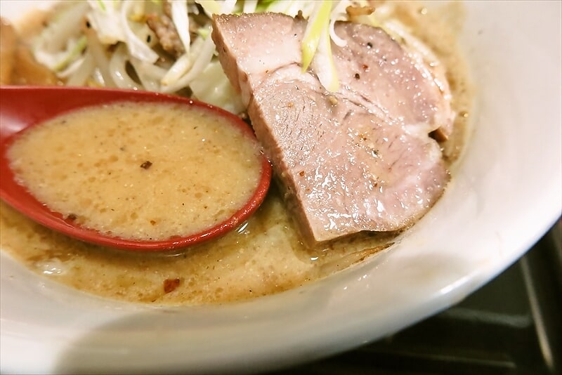 町田市成瀬駅『RA-MEN 3SO.（スリーエスオー）』煮干し味噌ラーメン10