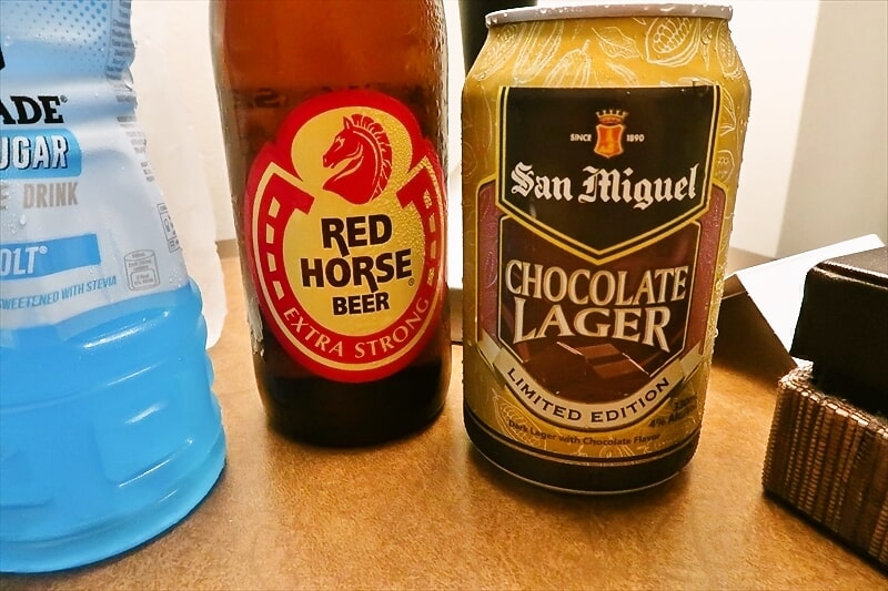 フィリピンのジュースとビール2