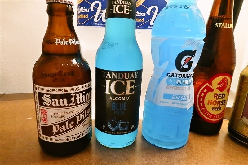 フィリピンのジュースとビール3