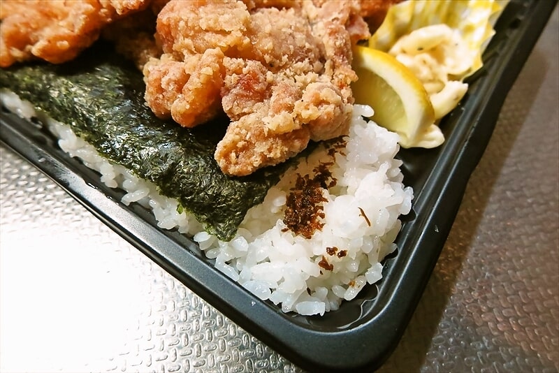 2025年8月相模原市淵野辺『こがねちゃん弁当』厚切りハムカツ海苔弁当特盛8