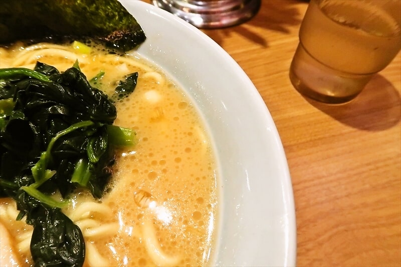 山形県東根市『横浜家系ラーメン 町田商店 東根店』ラーメン大盛り4