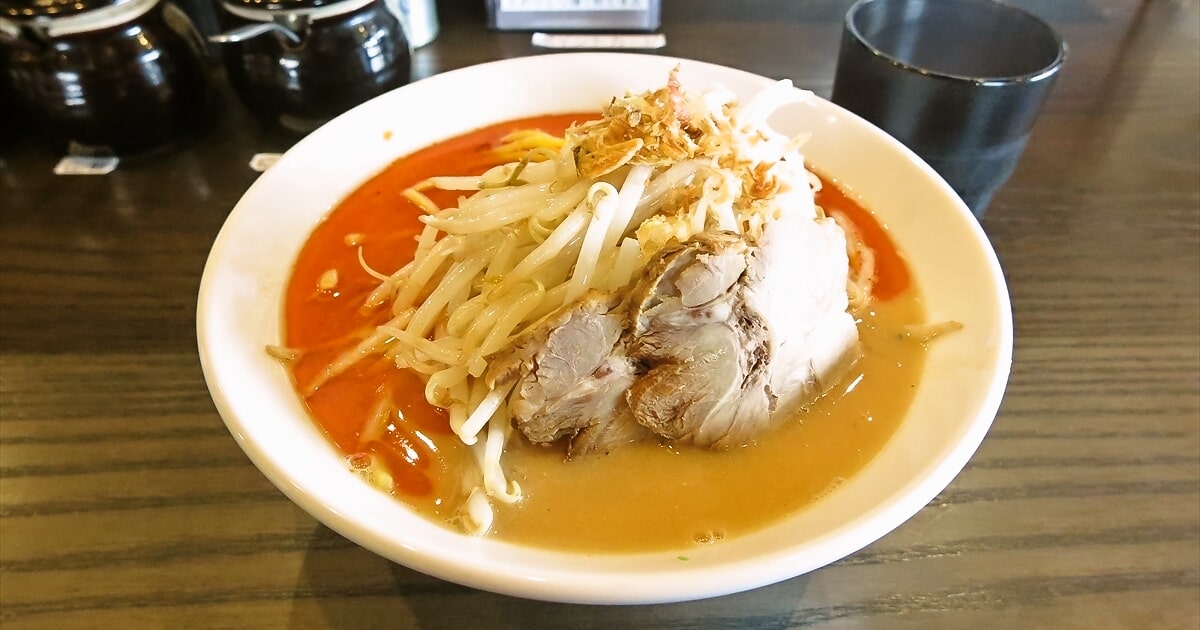 相模原市上溝『ラーメン味噌虎』辛味噌ラーメンサムネイル