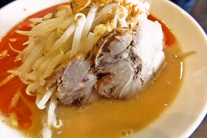 相模原市上溝『ラーメン味噌虎』辛味噌ラーメン3