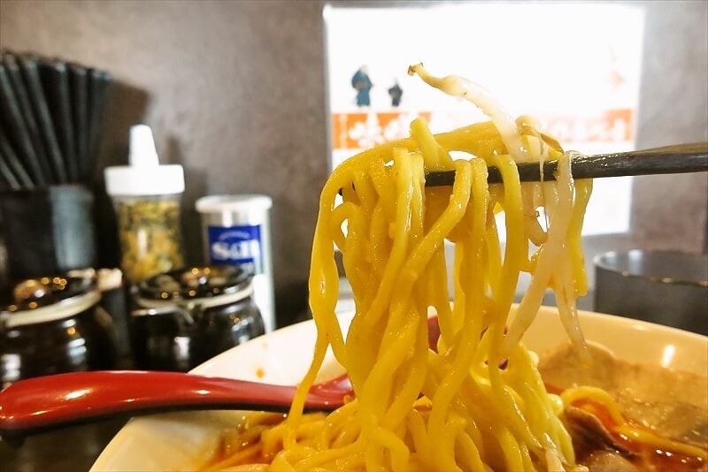 相模原市上溝『ラーメン味噌虎』辛味噌ラーメン9