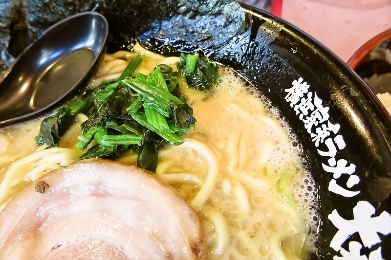 淵野辺駅『横浜家系ラーメン 大和家 淵野辺店』醤油ラーメン6