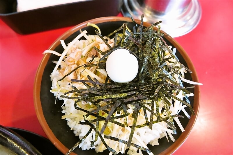 相模原市淵野辺駅『横浜家系ラーメン 大和家 淵野辺店』ネギチャ丼1