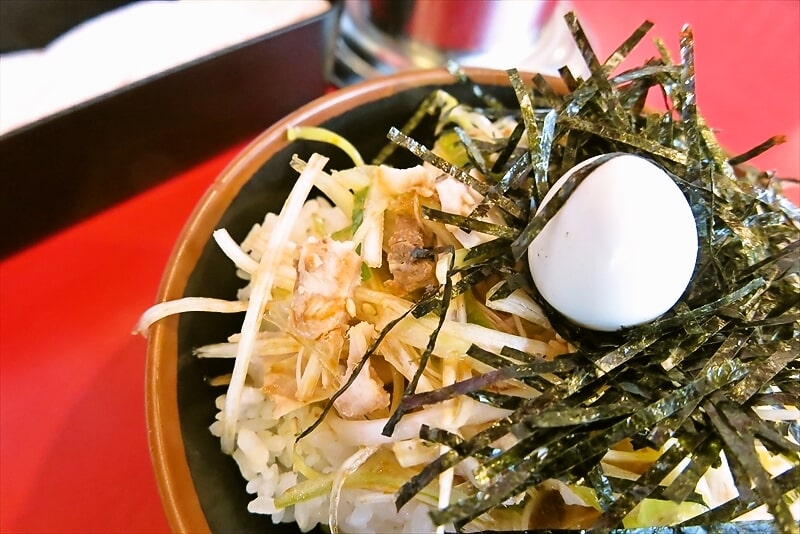 相模原市淵野辺駅『横浜家系ラーメン 大和家 淵野辺店』ネギチャ丼3