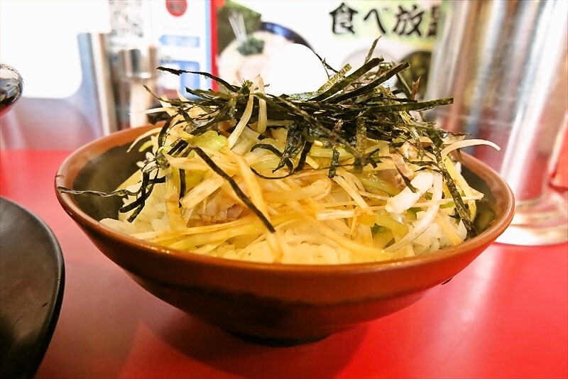 相模原市淵野辺駅『横浜家系ラーメン 大和家 淵野辺店』ネギチャ丼4