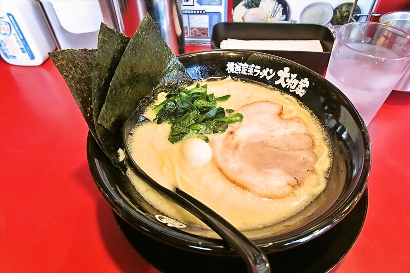 2025年相模原市『横浜家系ラーメン大和家 淵野辺店』塩ラーメン2