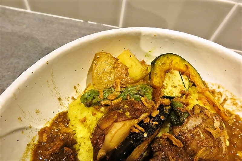 相模原市『かれー屋 あじん(Ajin)』デラックス(辛口)スパイスあじんカレー5