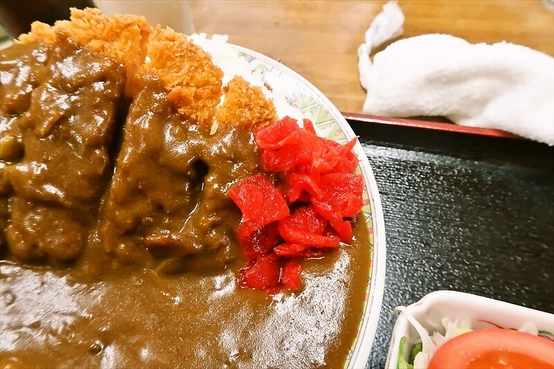 伊勢崎市デカ盛りの店『赤城食堂』カツカレー大盛り5