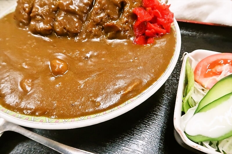 伊勢崎市デカ盛りの店『赤城食堂』カツカレー大盛り6