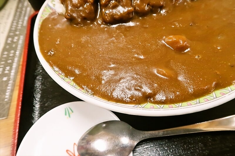 伊勢崎市デカ盛りの店『赤城食堂』カツカレー大盛り7